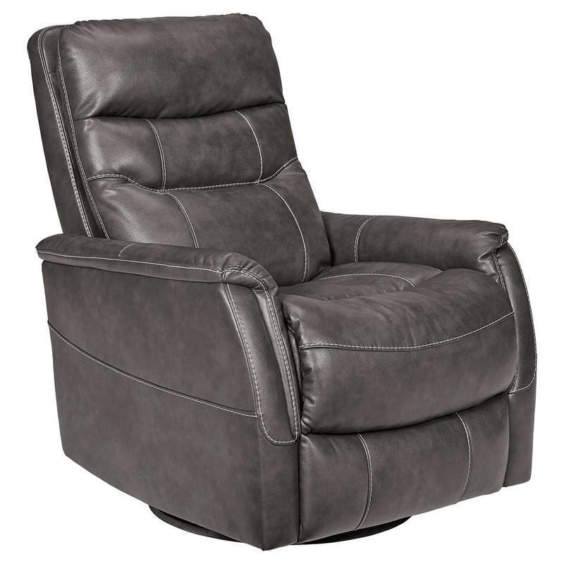 Riptyme – Swivel Glider Recliner – Quarry