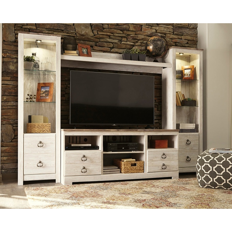 Willowton 4-Piece Entertainment Center