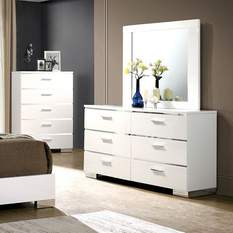 CARLIE DRESSER By FURNITURE OF AMERICA CM7049WH-D