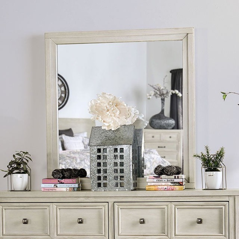 TYWYN MIRROR By FURNITURE OF AMERICA CM7365WH-M