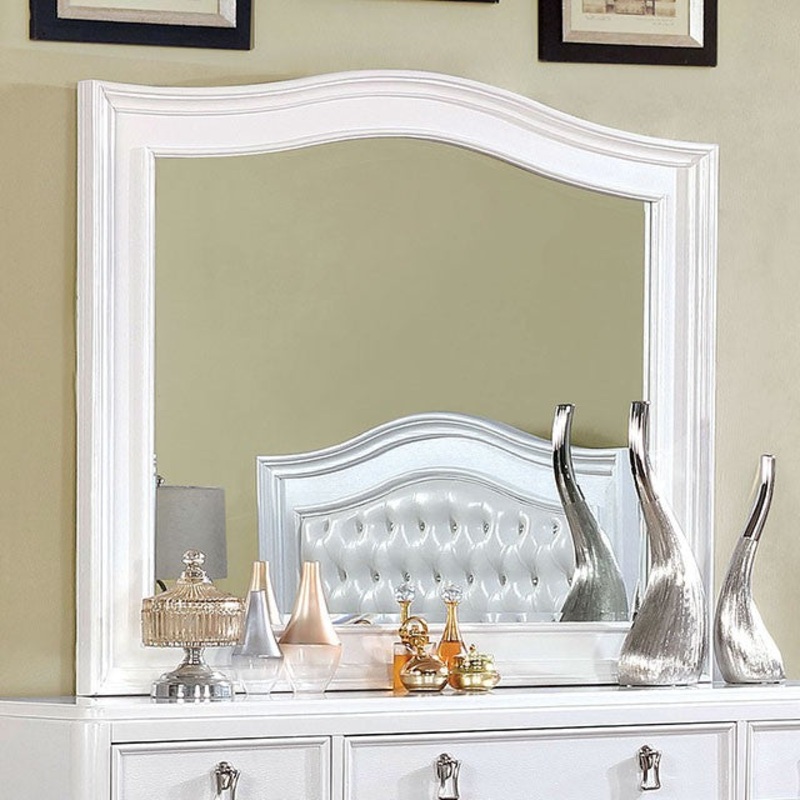 ARISTON MIRROR By FURNITURE OF AMERICA CM7171WH-M