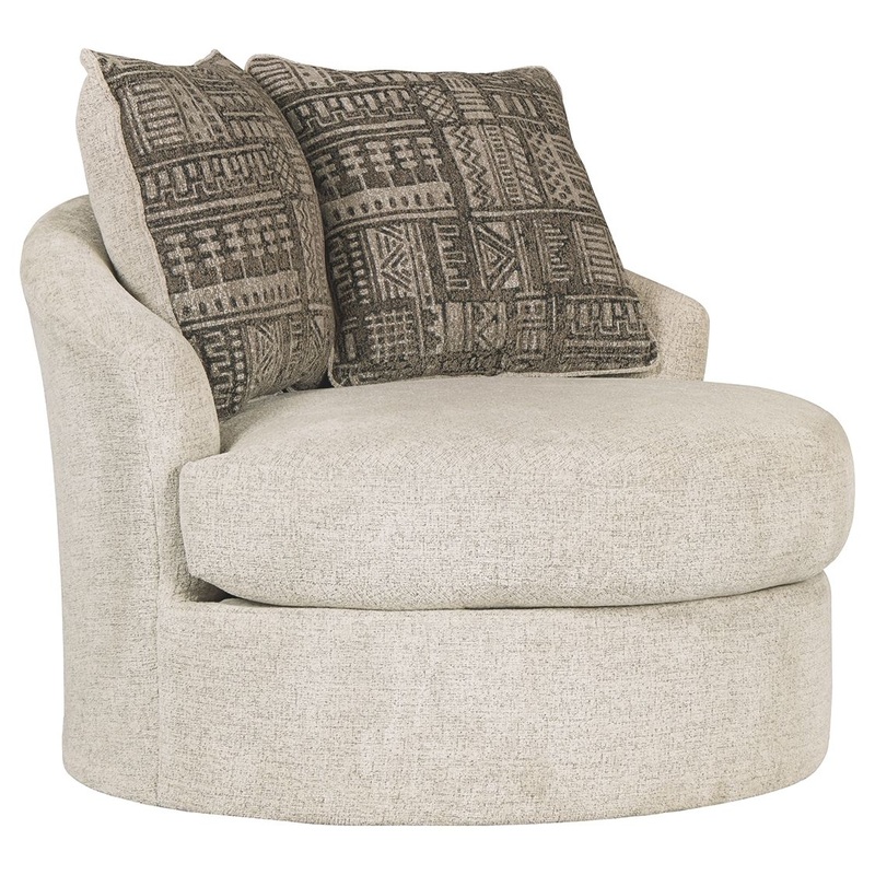 Soletren – Swivel Chair|Beige