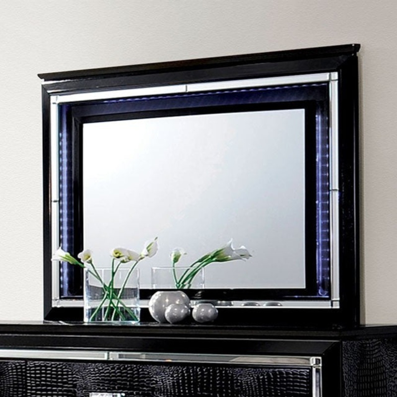 BELLANOVA MIRROR By FURNITURE OF AMERICA CM7979BK-M
