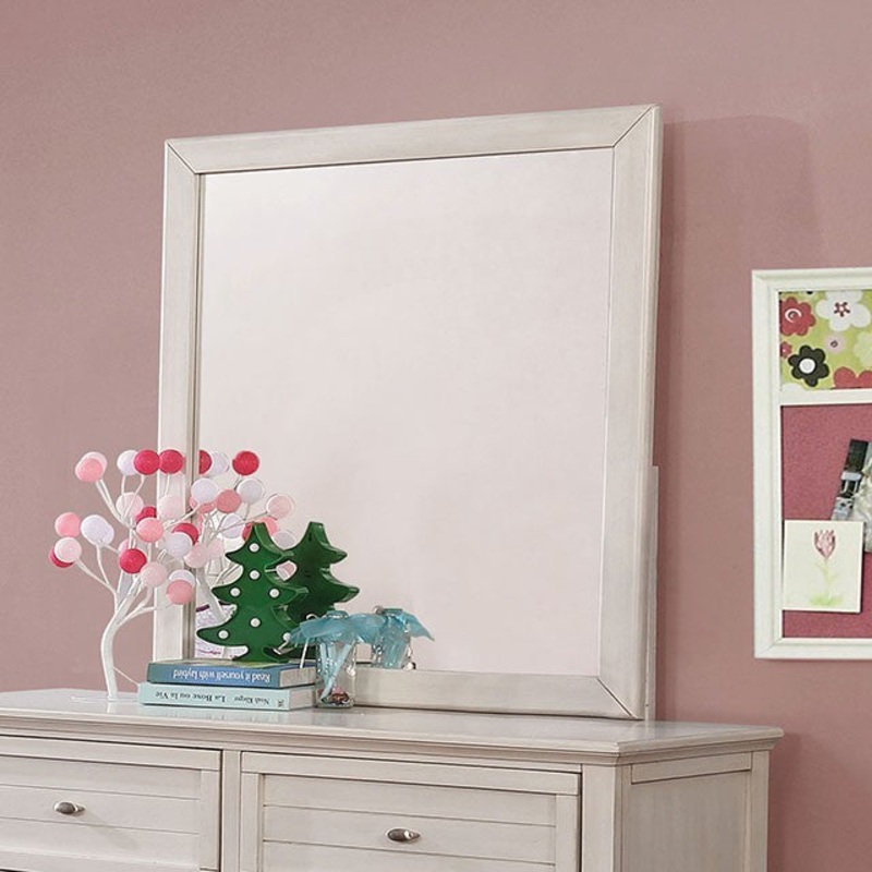 BROGAN MIRROR By FURNITURE OF AMERICA CM7517WH-M