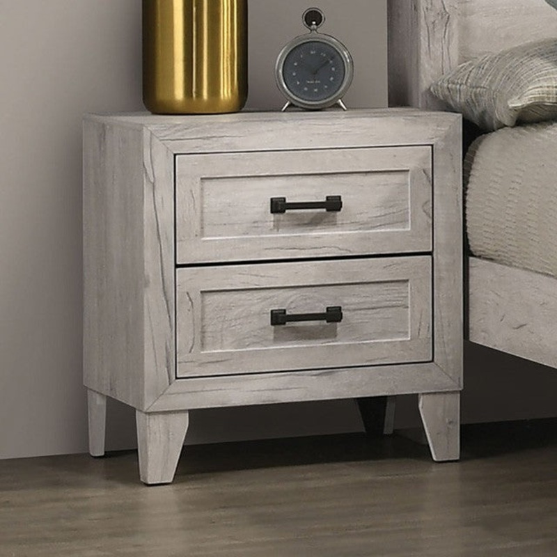 MYSEN NIGHT STAND By FURNITURE OF AMERICA FM7202WH-N