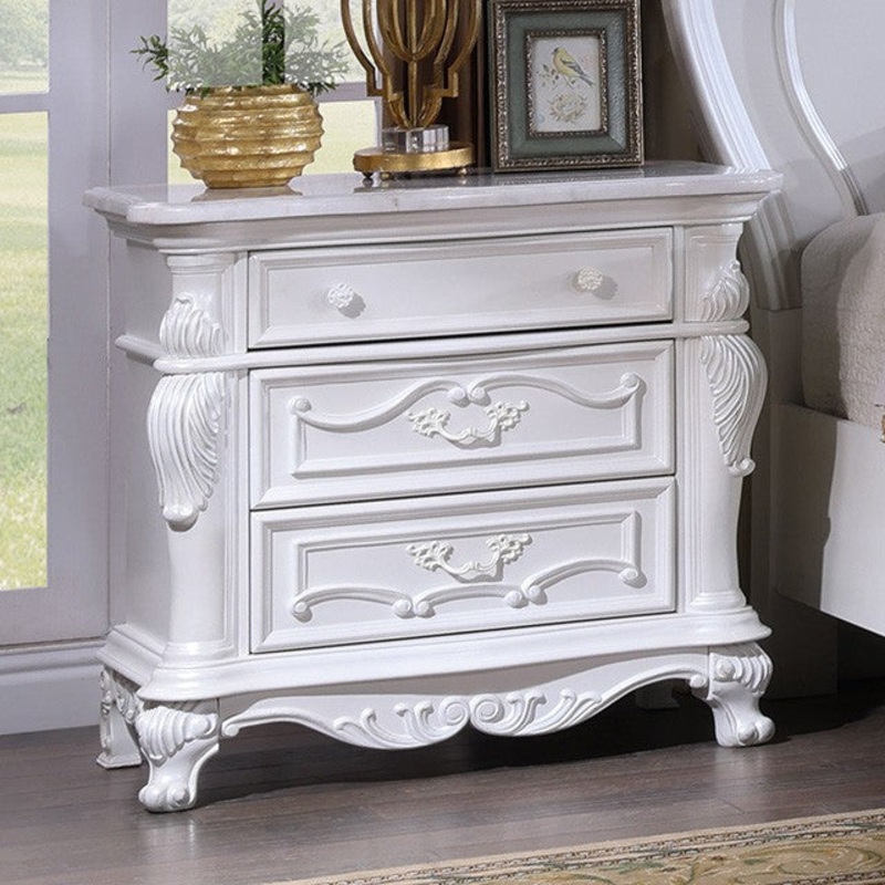 VENTRESCA NIGHT STAND By FURNITURE OF AMERICA FM7635WH-N