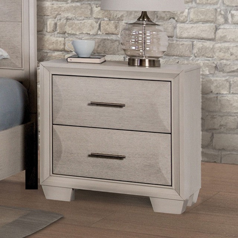 HINWITZ NIGHT STAND By FURNITURE OF AMERICA FM7399WH-N