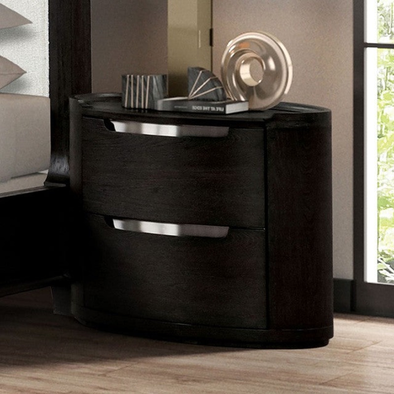 OSTERLEY NIGHTSTAND By FURNITURE OF AMERICA FM71500BK-N