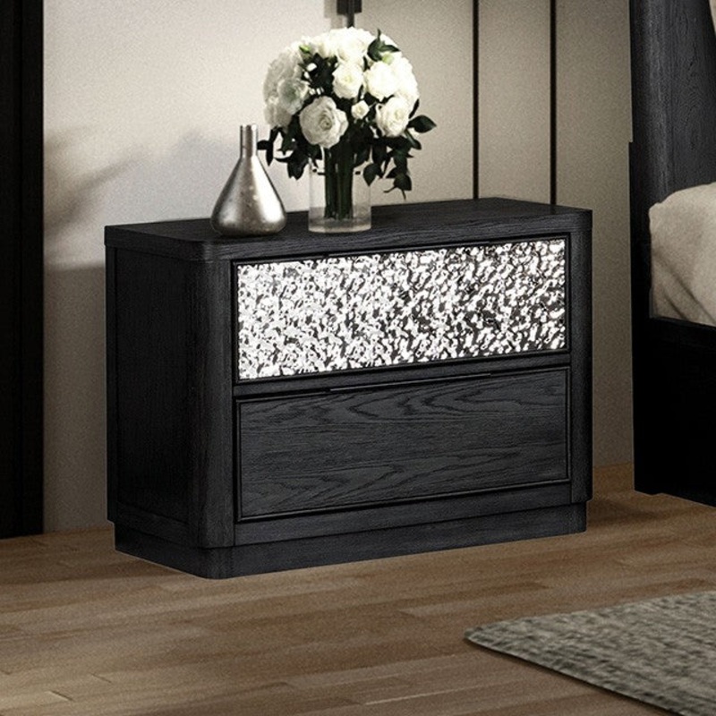 STERLING WEST 2-DRAWER NIGHTSTAND By FURNITURE OF AMERICA FM79001ES-N2