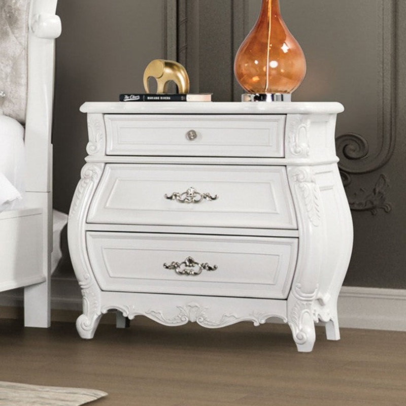 VALENTINI NIGHT STAND By FURNITURE OF AMERICA FM7419WH-N