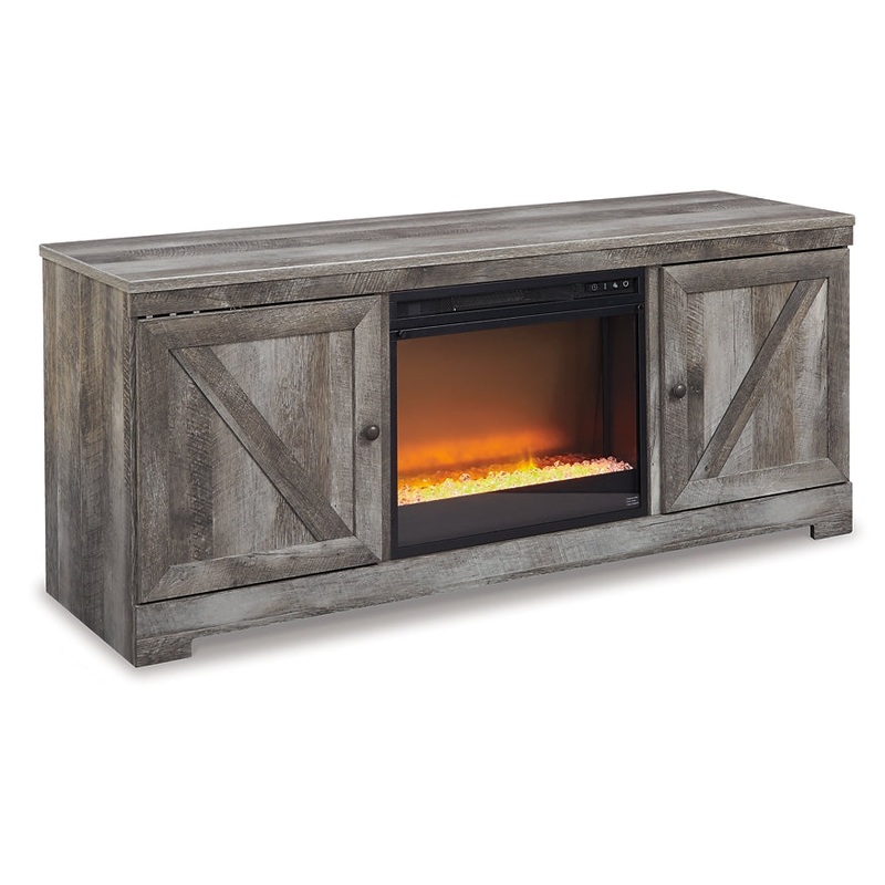 Wynnlow 63 TV Stand with Electric Fireplace