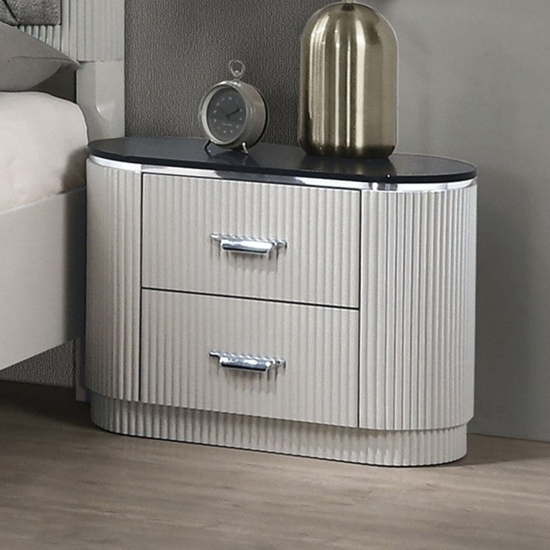 ALDGATE NIGHTSTAND By FURNITURE OF AMERICA FM7244GY-N