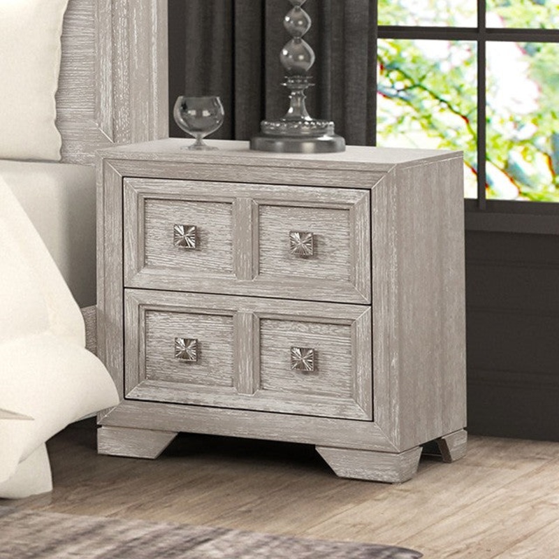 ARGENTHART NIGHTSTAND By FURNITURE OF AMERICA FM7368GY-N