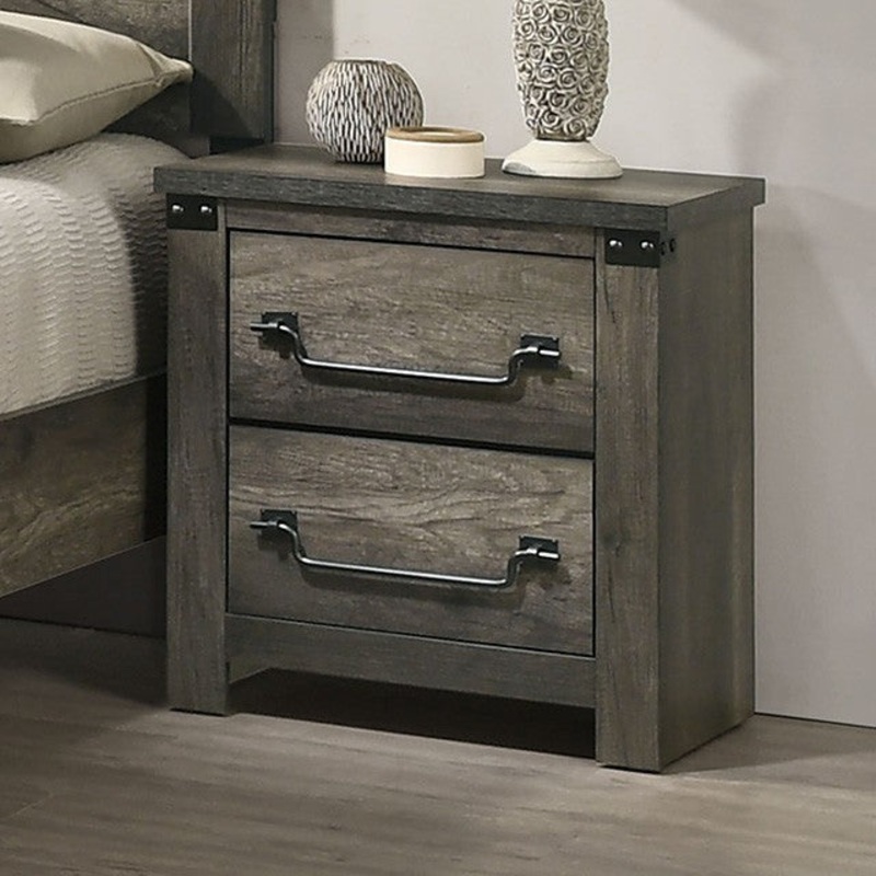 BRITONALE NIGHTSTAND By FURNITURE OF AMERICA FM7218GY-N