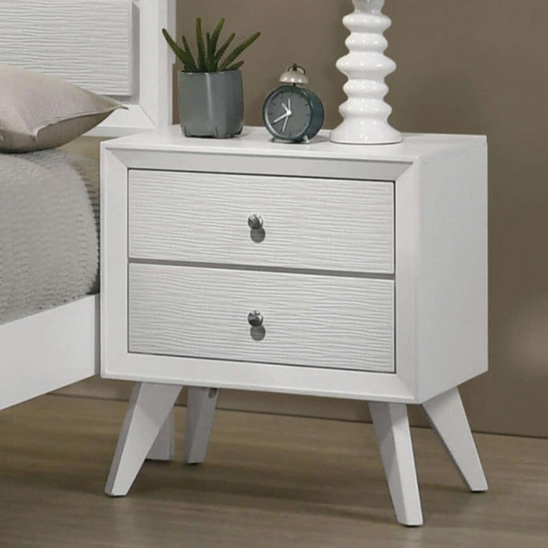 DORTMUND NIGHT STAND By FURNITURE OF AMERICA CM7465WH-N