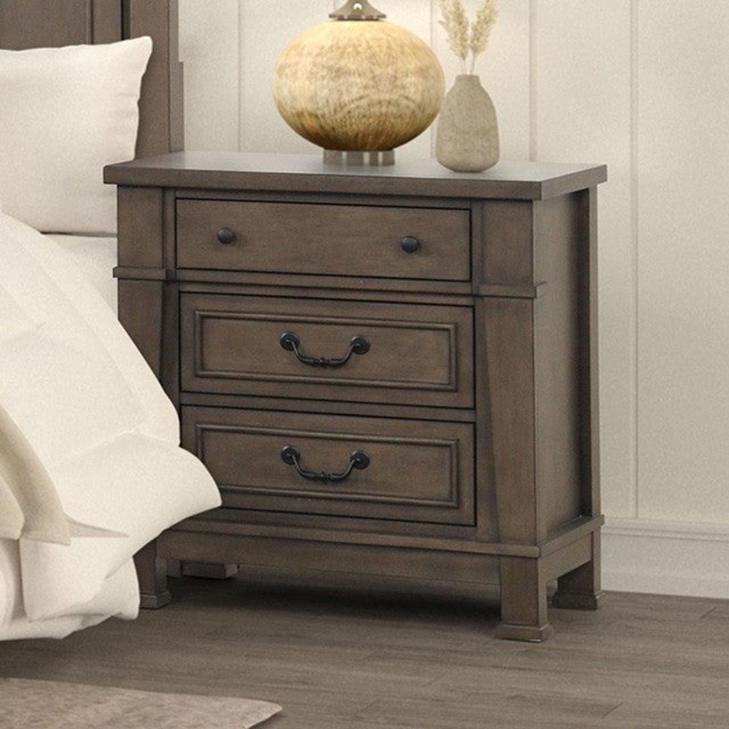 HUDDERSFIELD NIGHTSTAND By FURNITURE OF AMERICA FM7702DB-N