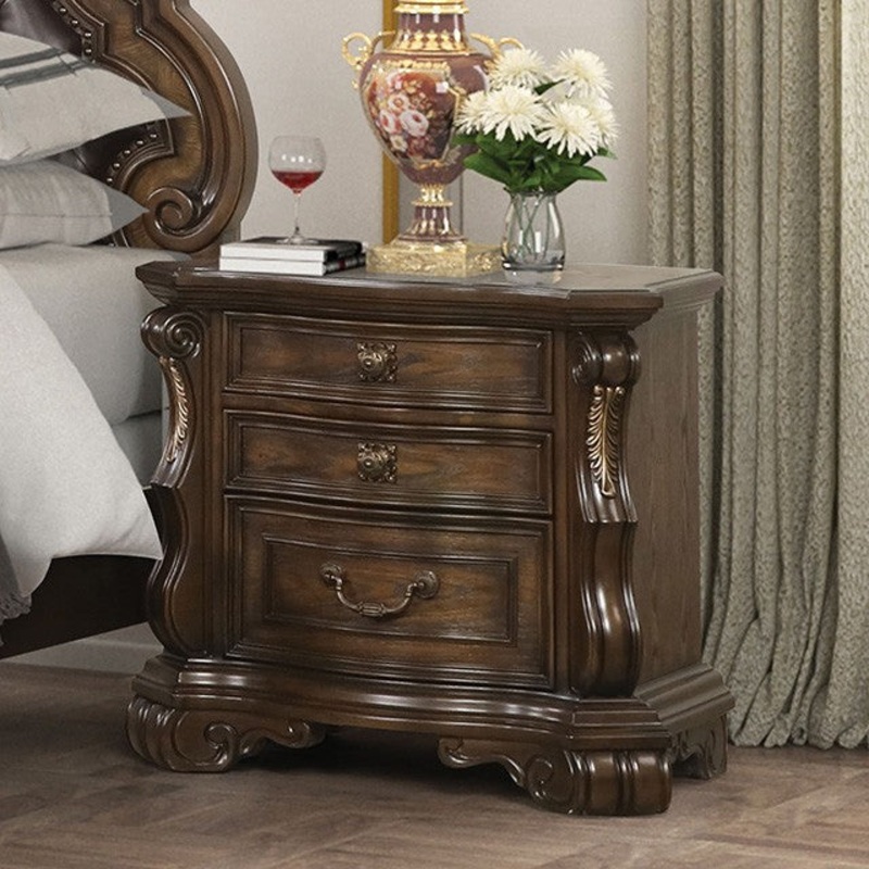 LEOVANNI NIGHTSTAND By FURNITURE OF AMERICA FM70003DB-N