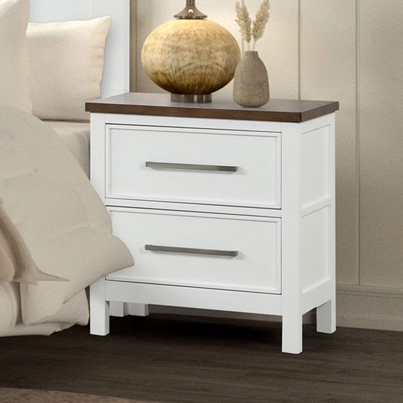 PINETOP NIGHTSTAND By FURNITURE OF AMERICA FM7171WH-N