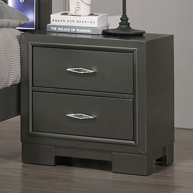 ALISON NIGHT STAND By FURNITURE OF AMERICA CM7416GY-N