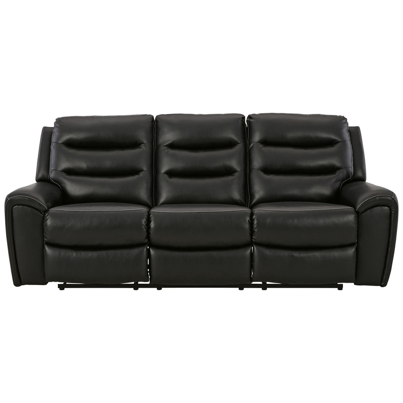 Warlin – Power Reclining Sofa|Black
