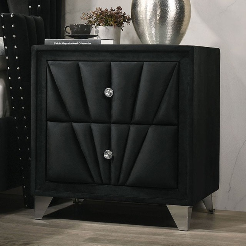 CARISSA NIGHT STAND By FURNITURE OF AMERICA CM7164BK-N