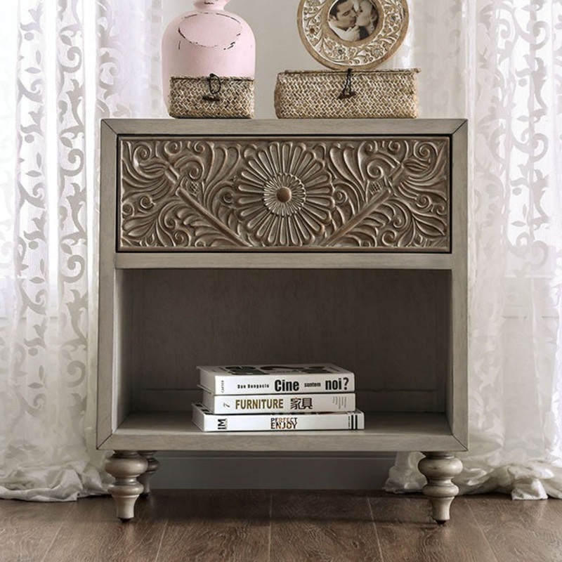 JAKARTA NIGHT STAND By FURNITURE OF AMERICA FOA7882N