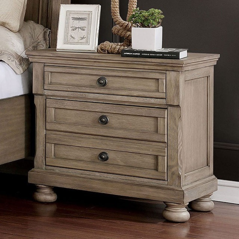 WELLS NIGHT STAND By FURNITURE OF AMERICA CM7568N