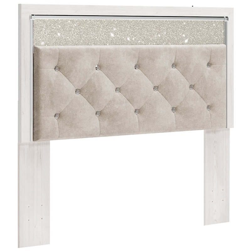 Altyra Queen Upholstered Panel Headboard