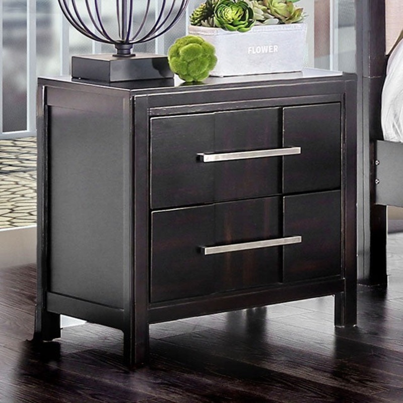 BERENICE NIGHT STAND By FURNITURE OF AMERICA CM7580EX-N