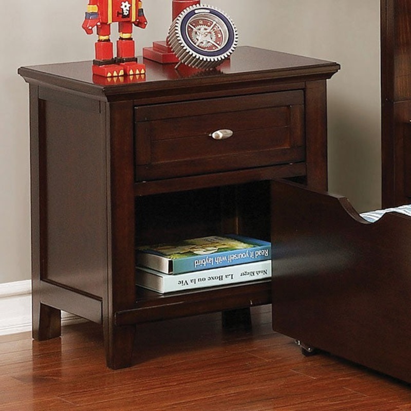 BROGAN NIGHT STAND By FURNITURE OF AMERICA CM7517CH-N
