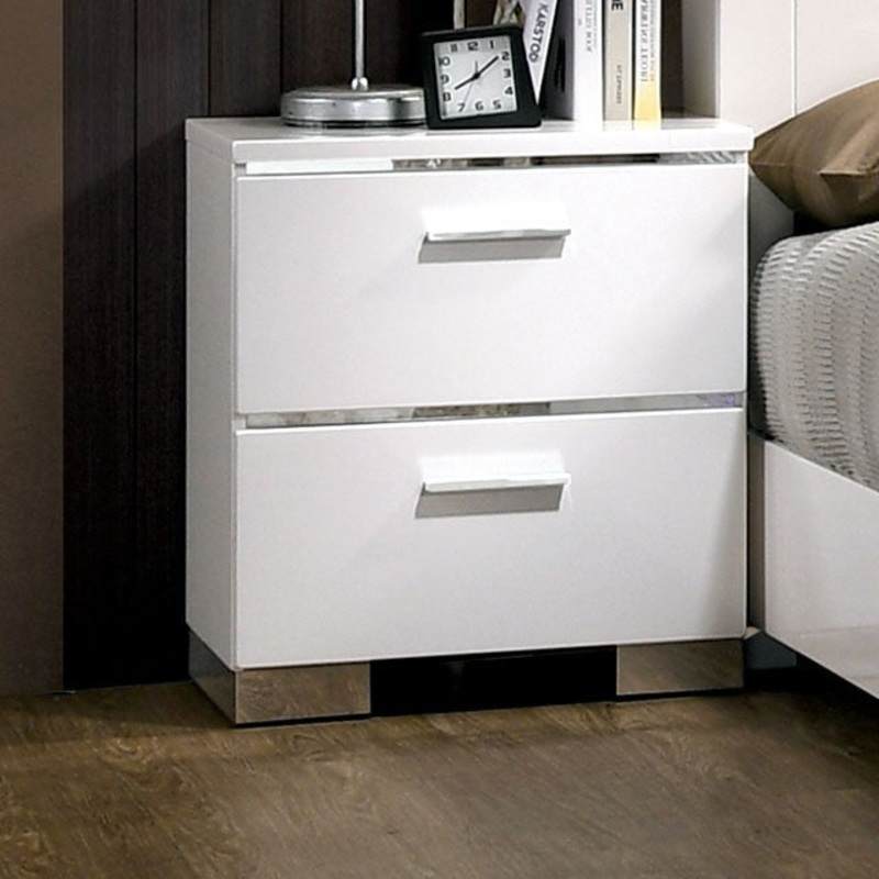 CARLIE NIGHT STAND By FURNITURE OF AMERICA CM7049WH-N