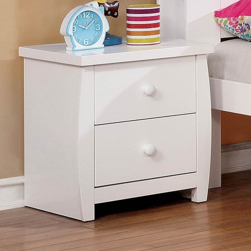 MARLEE NIGHT STAND By FURNITURE OF AMERICA CM7651WH-N