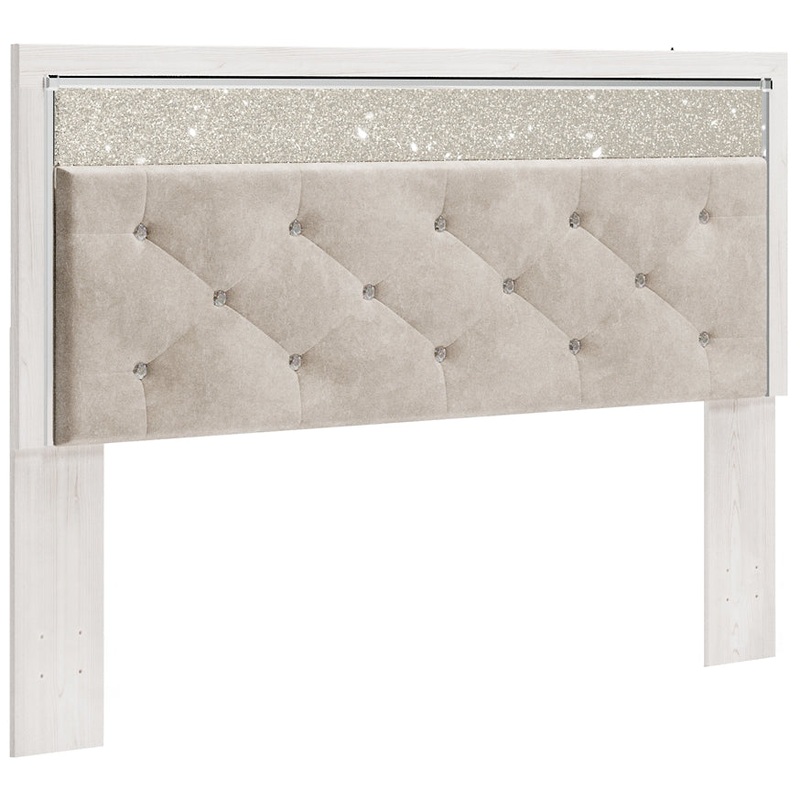 Altyra King/California King Upholstered Panel Headboard