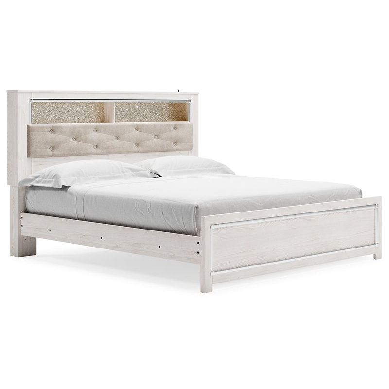 Altyra King Panel Bookcase Bed