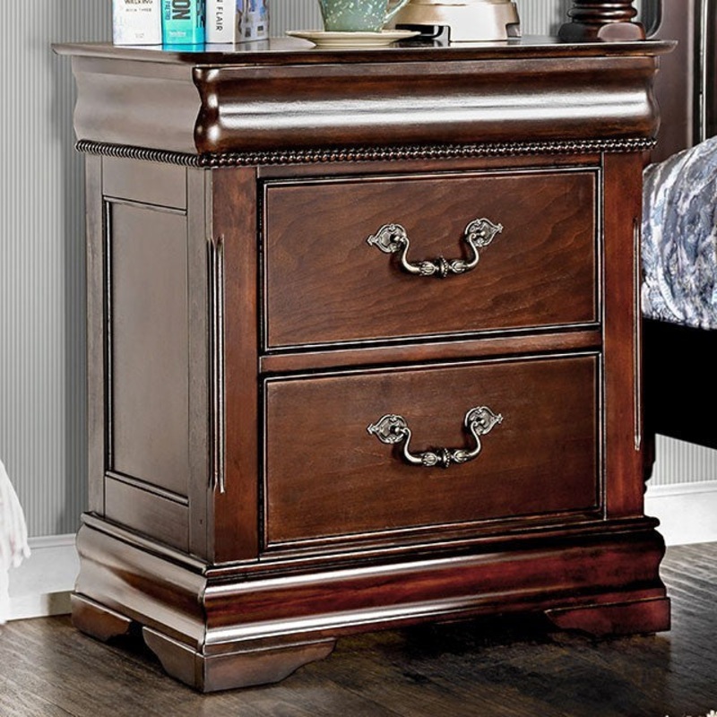 AMBER NIGHTSTAND TRADITIONAL ENGLISH PREMIUM COLLECTION CM7260N