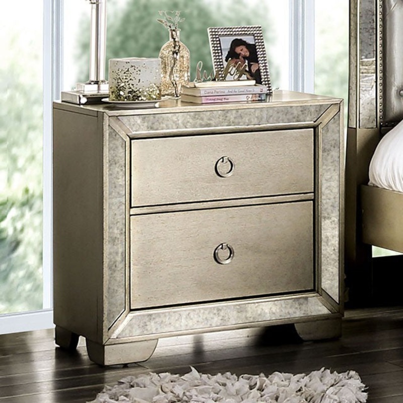 LORAINE NIGHT STAND By FURNITURE OF AMERICA CM7195N