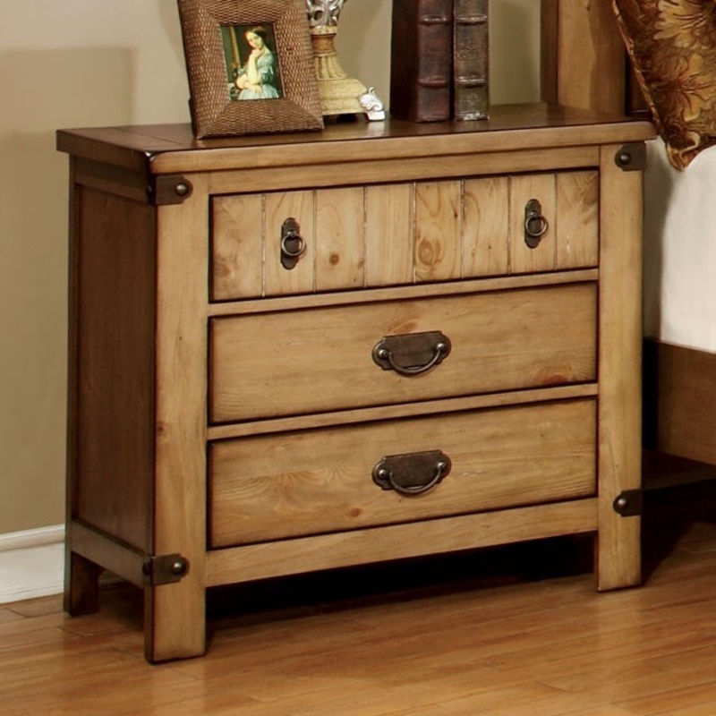 PIONEER NIGHT STAND By FURNITURE OF AMERICA CM7449N
