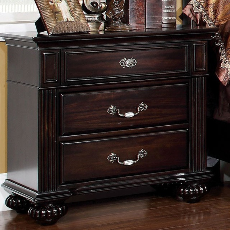 SYRACUSE NIGHT STAND By FURNITURE OF AMERICA CM7129N