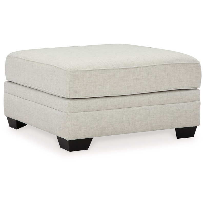 Huntsworth – Oversized Accent Ottoman – Dove Gray