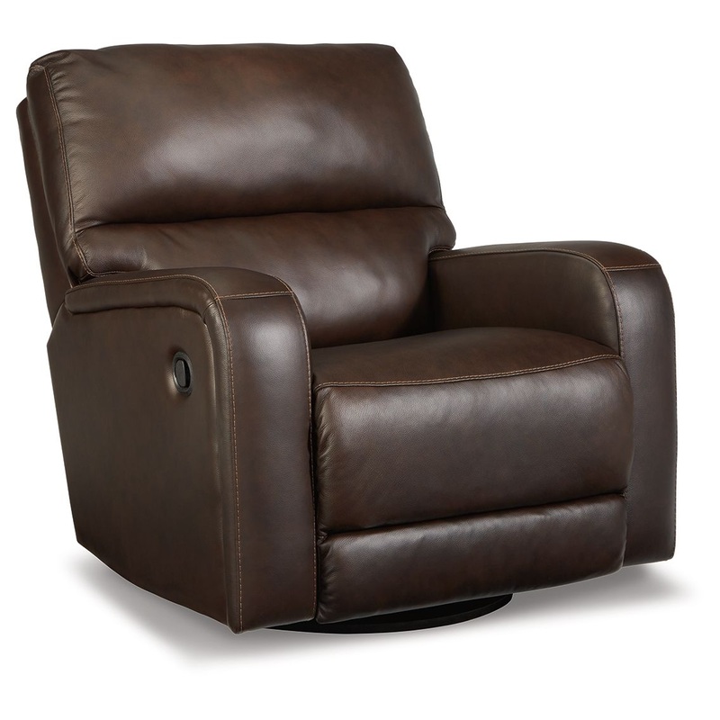 Emberla – Swivel Glider Recliner – Coffee