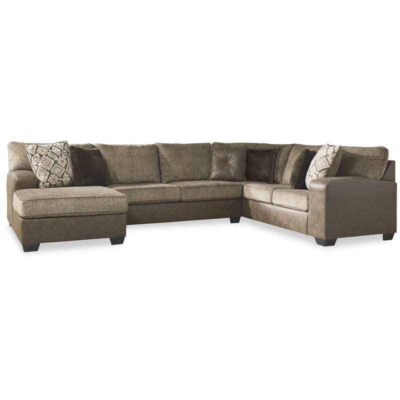 Abalone 3-Piece Sectional with Chaise