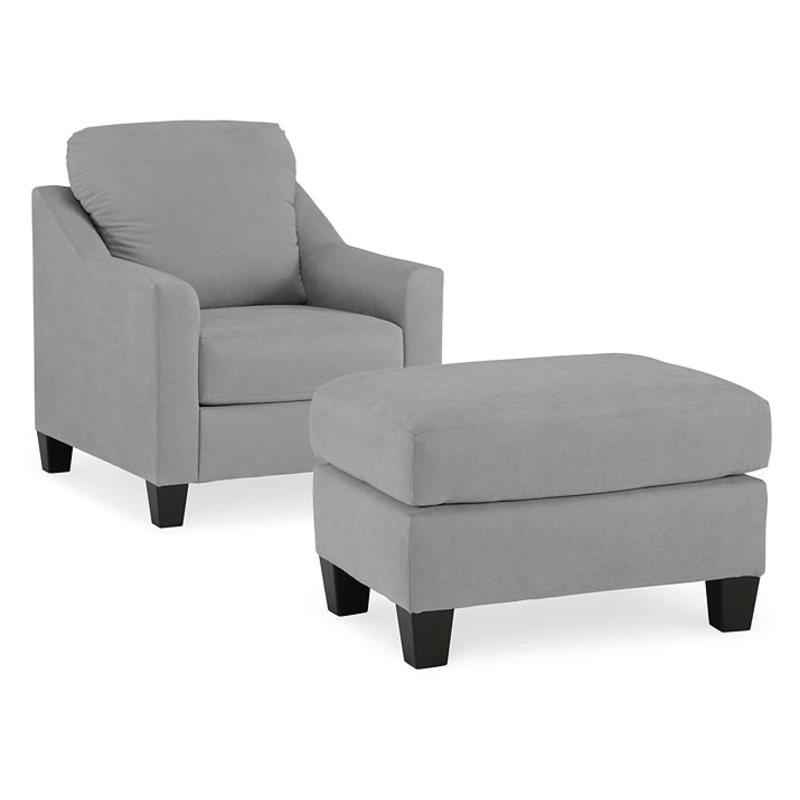 Adlai Chair and Ottoman