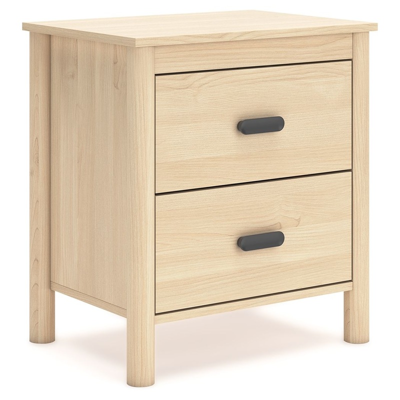 Cabinella – Two Drawer Night Stand – Tan
