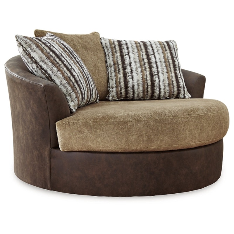 Alesbury Oversized Swivel Accent Chair