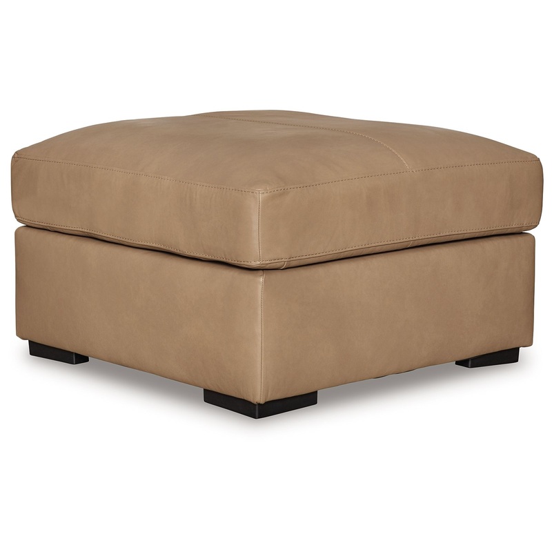 Bandon – Oversized Accent Ottoman – Toffee