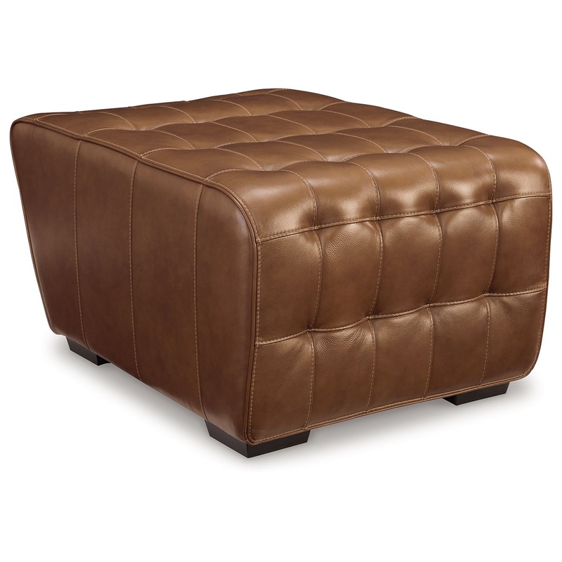 Temmpton – Oversized Accent Ottoman – Chocolate