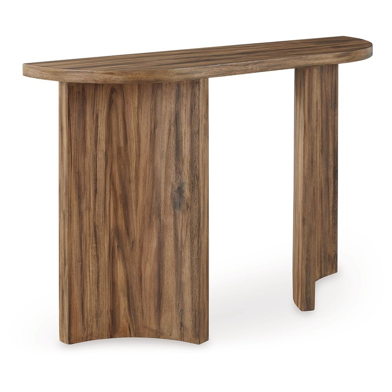 Austanny – Sofa Table – Warm Brown