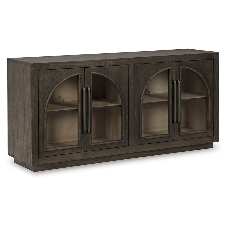 Dreley – Accent Cabinet – Grayish Brown