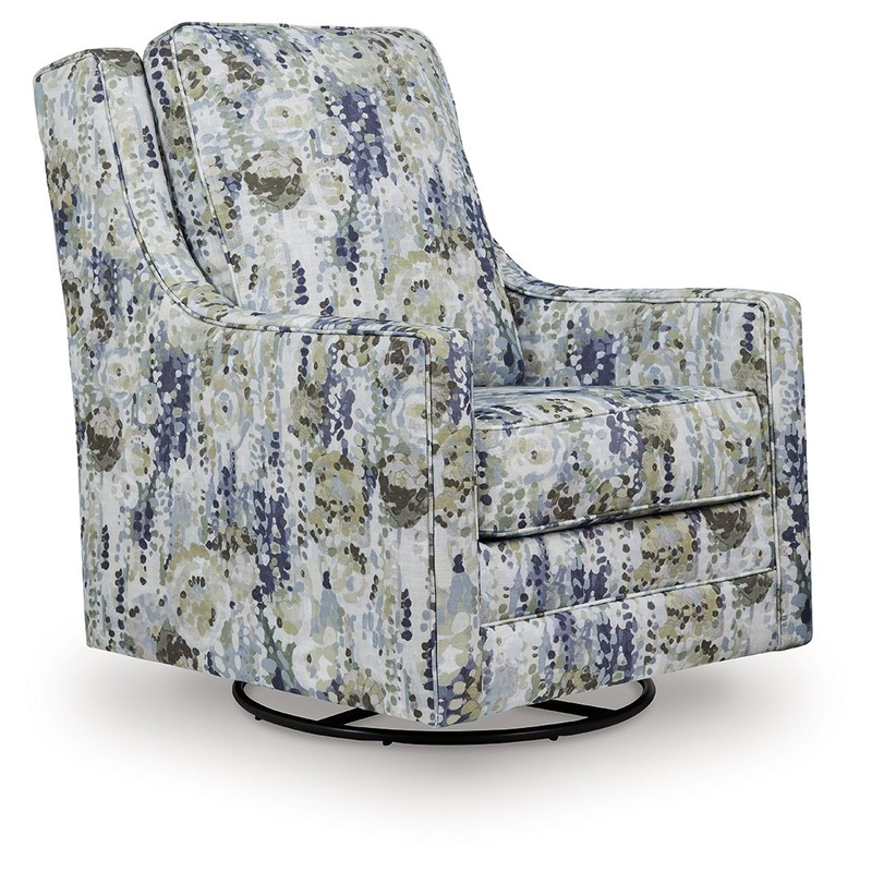 Dustinford – Swivel Glider Accent Chair – Multi