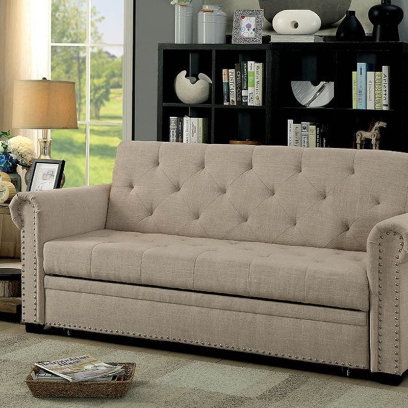 IONA FUTON SOFA By FURNITURE OF AMERICA CM2603-PK